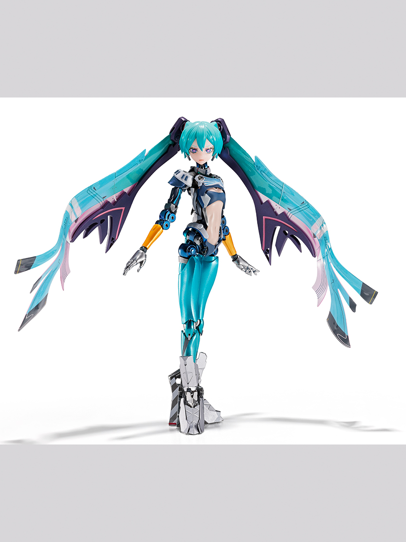Miku Build Hatsune Miku Metal Build da Vocaloid di Bandai