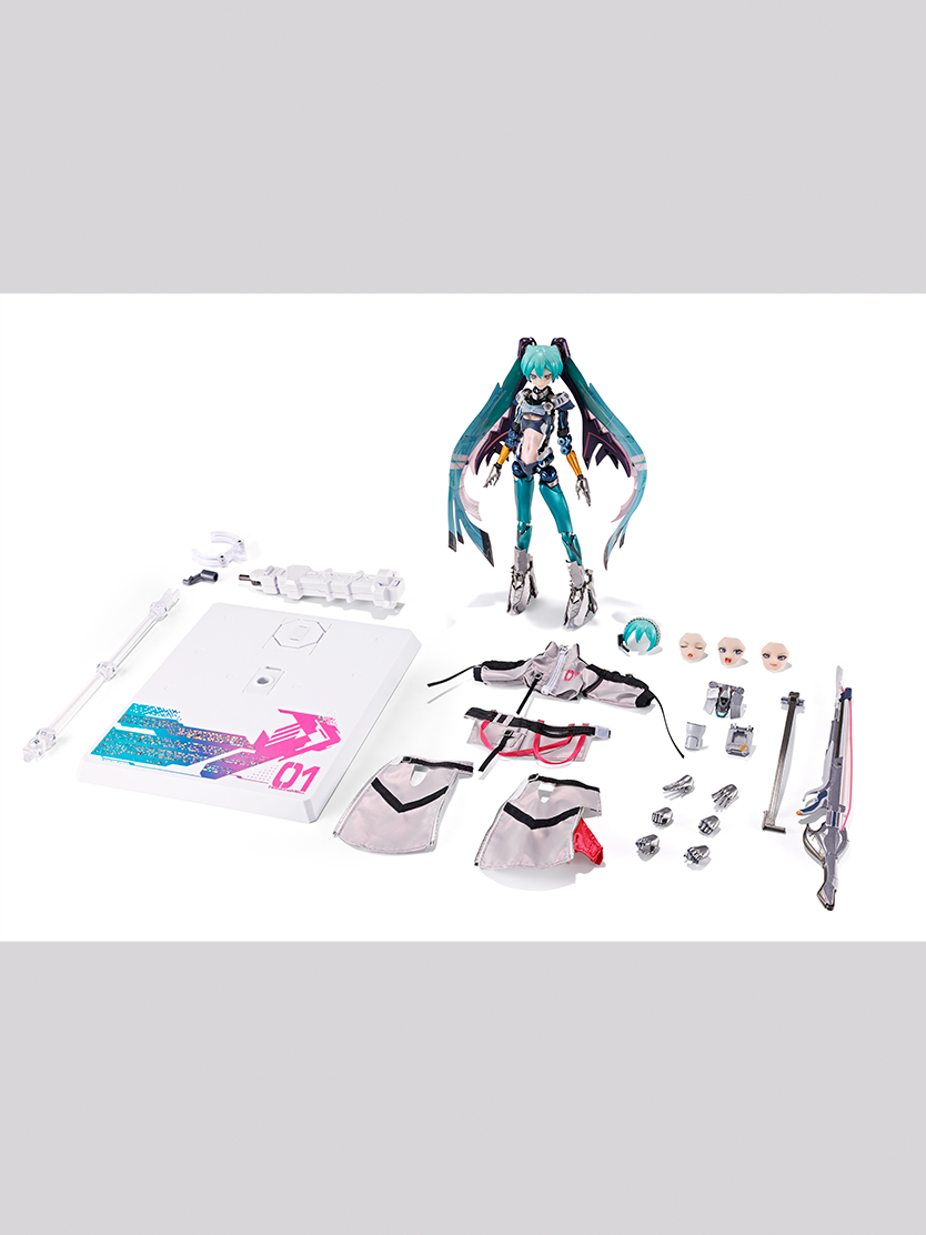 Miku Build Hatsune Miku Metal Build da Vocaloid di Bandai
