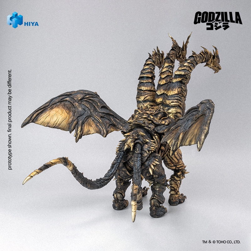 Keizer Ghidorah EXQUISITE BASIC da Godzilla: Final Wars di Hiya Toys