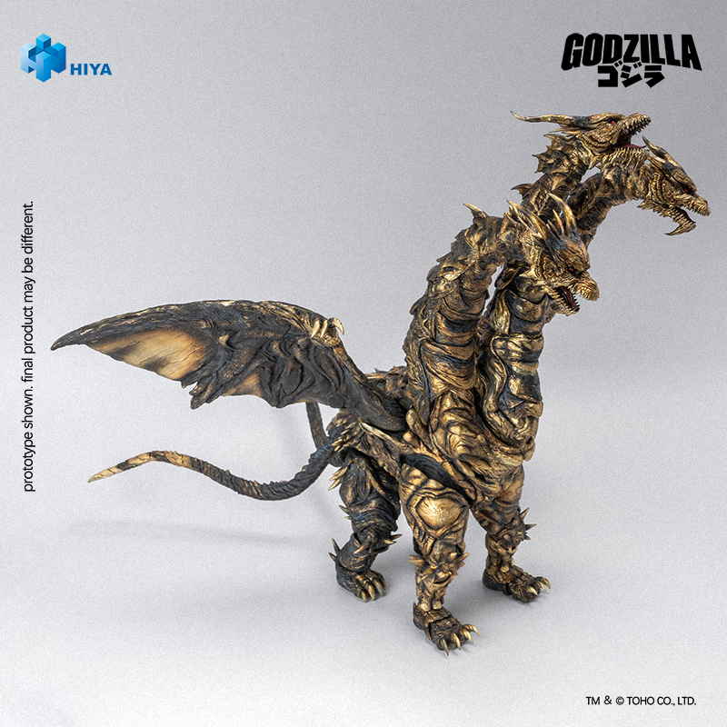Keizer Ghidorah EXQUISITE BASIC da Godzilla: Final Wars di Hiya Toys