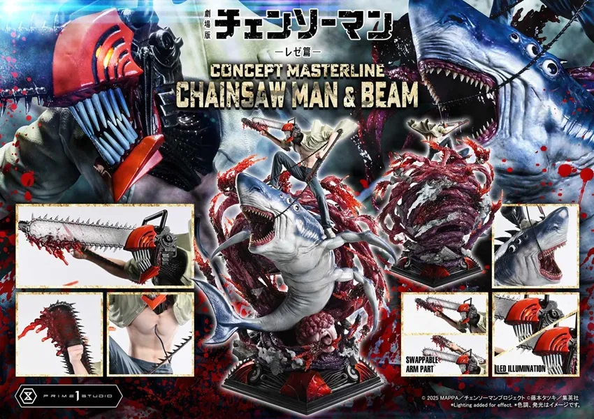 001-a006-dgxviFf5 Chainsaw Man & Beam Concept Masterline da Chainsaw Man – The Movie: Reze Arc di Prime 1 Studio