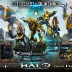 Elite Zealot & Grunt Minor Covenant Assault Ultimate Premium Masterline da Halo: Campaign Evolved di Prime 1 Studio
